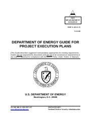 Full Download Department Of Energy Guide For Project Execution Plans 
