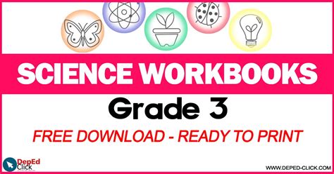 Deped Click Science Workbook For Grade 4 Ready Science Textbook Grade 4 - Science Textbook Grade 4