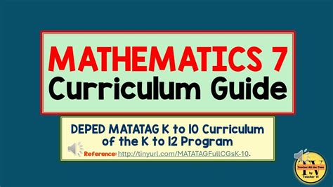 Deped Grade 7 Math Learning