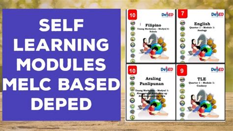 deped learning modules english