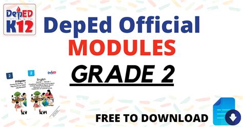Deped Official Modules For Grade 2 Deped Click Math Module Grade 2 - Math Module Grade 2