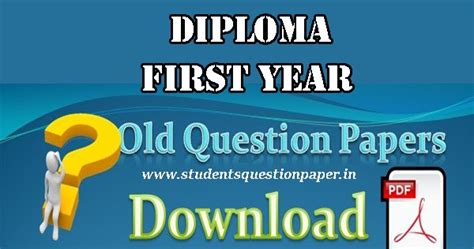 Read Deploma English Question Paper 