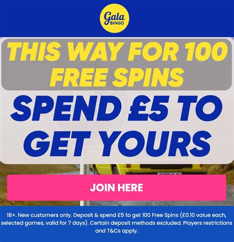 deposit 5 get 100 free spins uk
