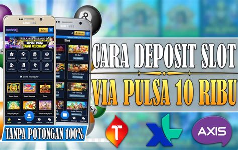 deposit menggunakan pulsa