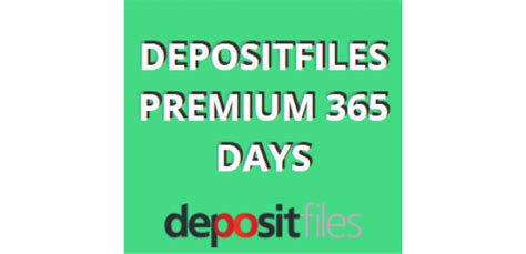 depositfiles premium account