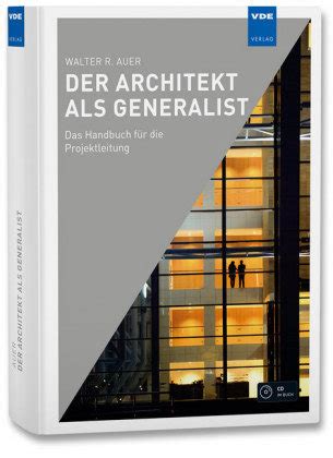 der architekt als generalist das handbuch fur die