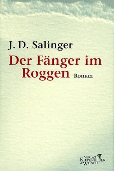 der fa nger im roggen von j d salinger lekta rehi