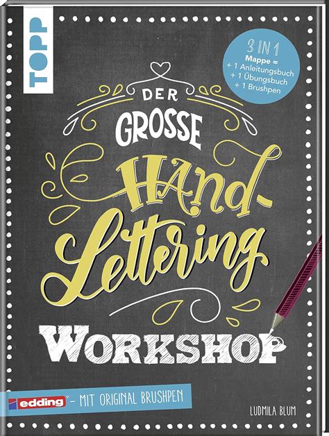 der grosse handlettering workshop 3 in 1 mappe 1