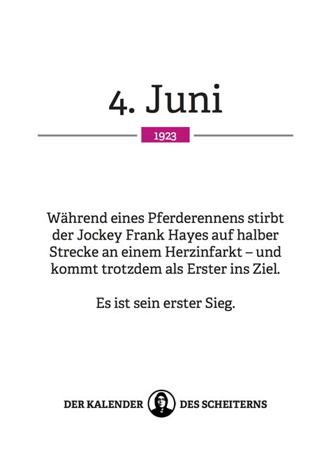 der kalender des scheiterns