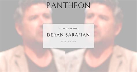 deran sarafian biography sample