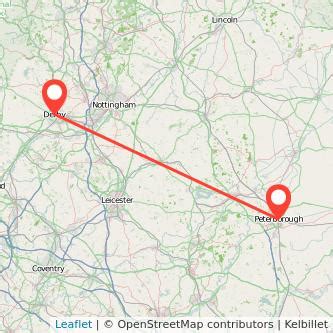derby to peterborough