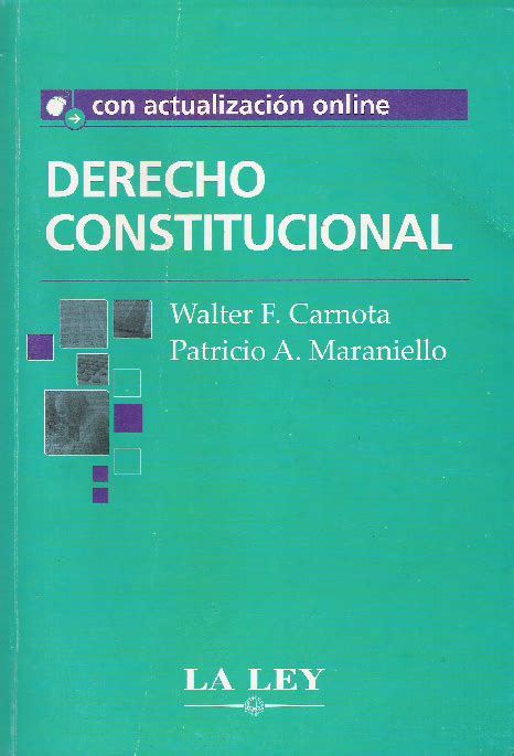 derecho constitucional walter carnota pdf