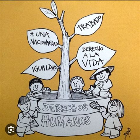 Derechos Humanos Dibujos