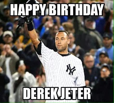 derek jeter birthday greeting