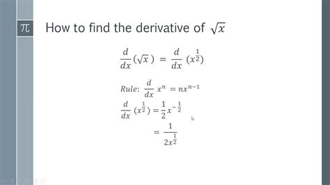 Derivative Sqrt