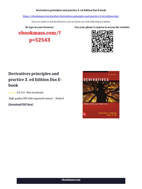 Derivatives Principles And Second Edition Rangarajan K