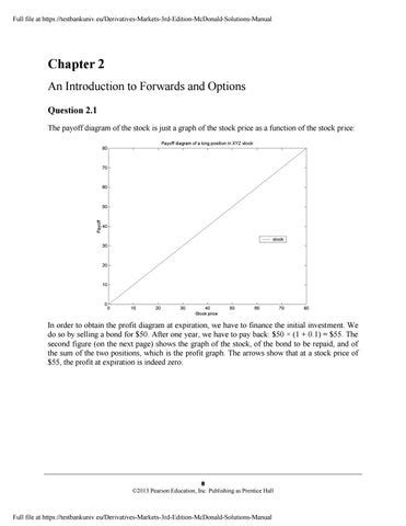 Read Derivatives Markets Mcdonald 3Rd Edition Solution Manual 