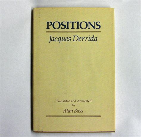 derrida positions