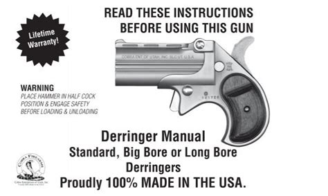 Derringer Manual