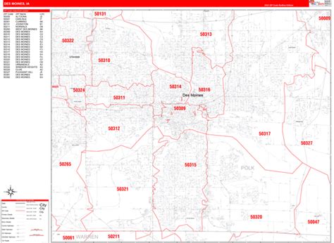 des moines iowa zip code