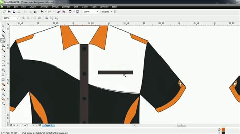 Desain Baju Corel Draw  Tutorial Membuat Desain Kaos Menggunakan Coreldraw Youtube - Desain Baju Corel Draw