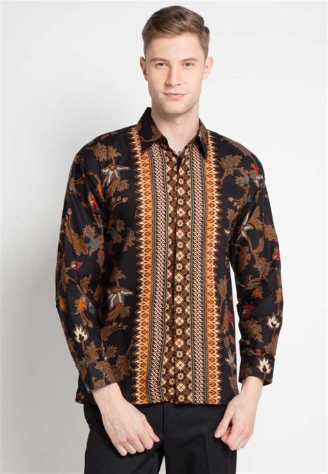 Desain Baju  Desain Batik Modern Pria 50 Desain Baju Batik - Desain Baju