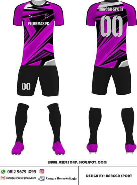 Desain Baju Futsal Jurusan Bahasa Inggris  19 Contoh Desain Baju Bola Damar Belajar - Desain Baju Futsal Jurusan Bahasa Inggris
