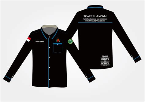 Desain Baju Jurusan Keren  Desain Baju Kemeja Angkatan Kampus Bunga Sekolah - Desain Baju Jurusan Keren