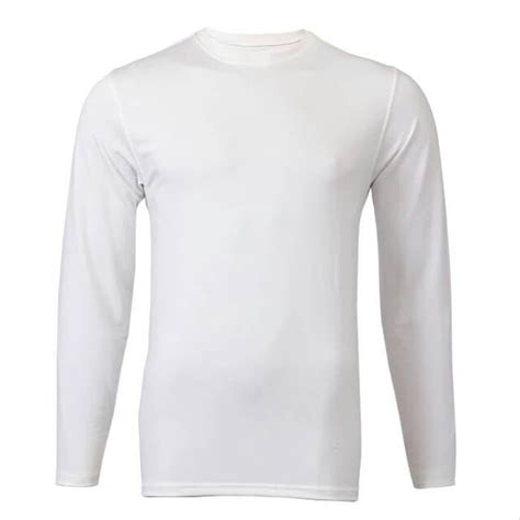 Desain Baju Lengan Panjang  Long Sleeve Tshirt White Transparent Mockup Tshirt Long - Desain Baju Lengan Panjang