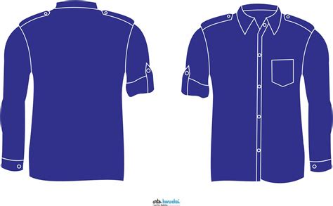 Desain Baju Pdh Polos Desain Baju Lengan Panjang - Desain Baju Lengan Panjang