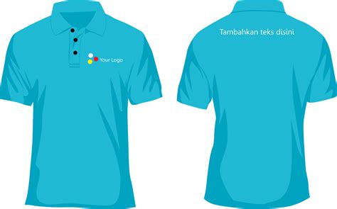 Desain Baju Polo  Download Desain Kaos Polo Shirt Format Vector - Desain Baju Polo