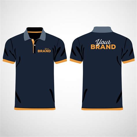 Desain Baju Polo  Free T Shirt Design Template - Desain Baju Polo