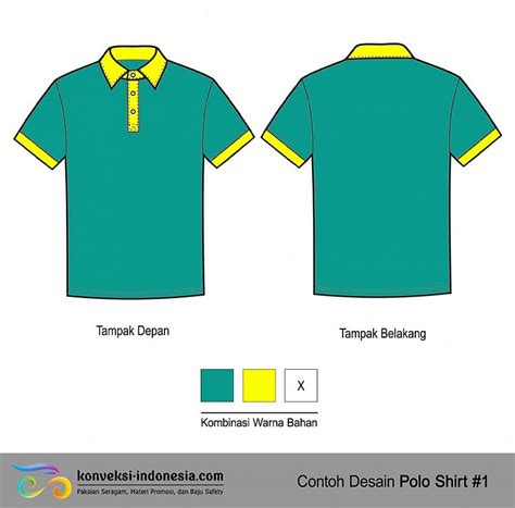 Desain Baju Polo  Hasil Produksi Dan Desain Kaos Polo Jdih Bahan - Desain Baju Polo
