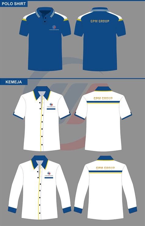 Desain Baju Polo  Sribu Desain Seragam Kantor Baju Kaos Design Polo - Desain Baju Polo