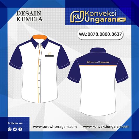 Desain Baju Seragam  5 Desain Seragam Kerja Keren Captain Konveksi - Desain Baju Seragam