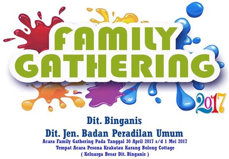 Desain Kaos Family Gathering  Desain Banner Family Gathering - Desain Kaos Family Gathering
