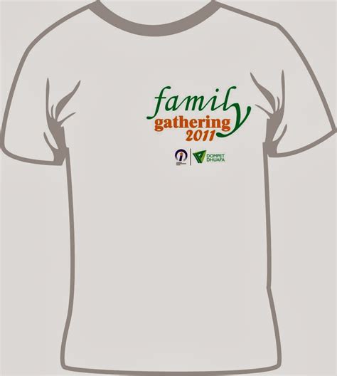 Desain Kaos Family Gathering Simple  Palugaya Kaos Family Gathering - Desain Kaos Family Gathering Simple