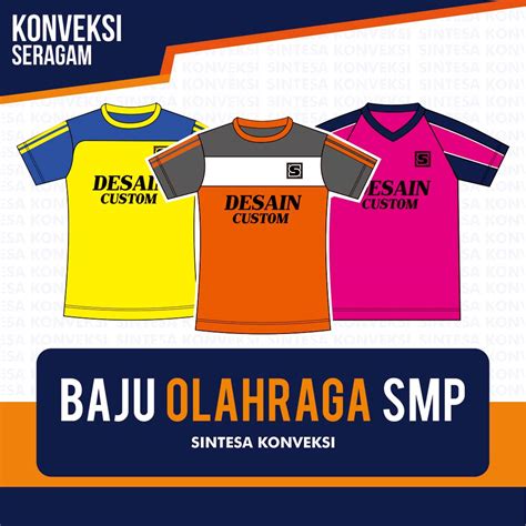 Desain Kaos Olahraga Smp Terbaru  Kaos Olahraga Smp Itanaka Clothing - Desain Kaos Olahraga Smp Terbaru
