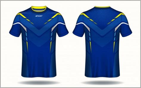 Desain Kaos Olahraga  Tren Gaya 15 Contoh Desain Kaos Olahraga Kerah - Desain Kaos Olahraga