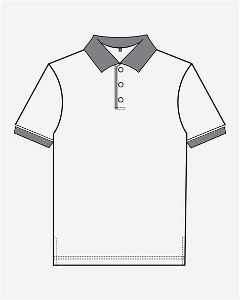 Desain Kaos Polo  Cara Membuat Pola Pattern Kaos Standart Distro Indonesia - Desain Kaos Polo