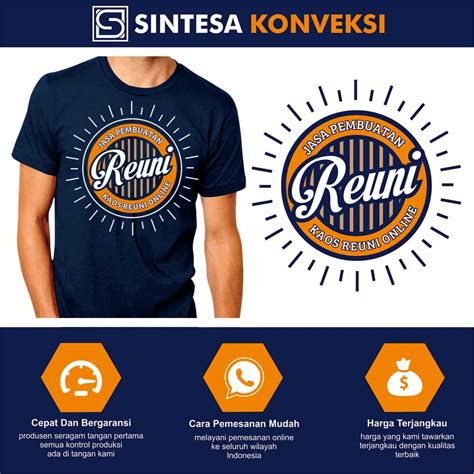 Desain Kaos Reuni Simple  Inspirasi Desain Kaos Reuni Simpel Keren Dan Unik - Desain Kaos Reuni Simple