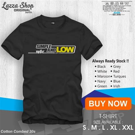 Desain Kaos Simple  Kaos Baju T Shirt Simple And Low Distro - Desain Kaos Simple