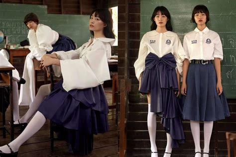 Desainer Thailand Ubah Seragam Sekolah Jadi Fesyen Modern Seragam - Seragam
