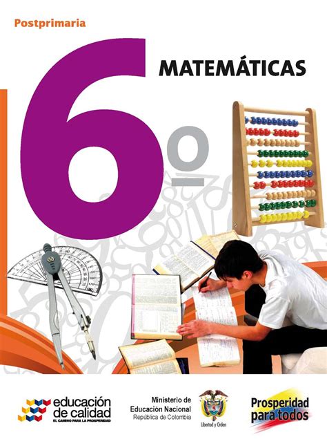 Descarga gratis el libro de matemáticas 6 de primaria en formato PDF