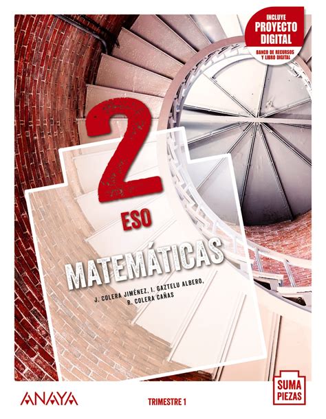 Descarga gratis el PDF de exámenes de Matemáticas 2 ESO Anaya