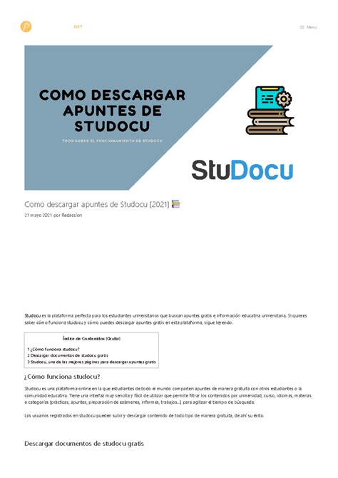 Descargar Documento De Studocu