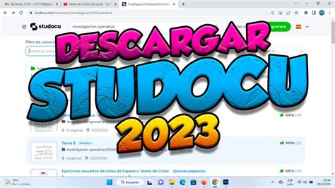 Descargar Studocu Gratis