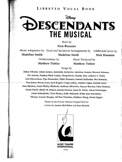 Descendants Script