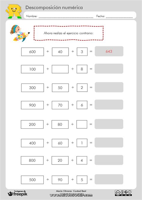 Descomposicion De Numeros Primaria