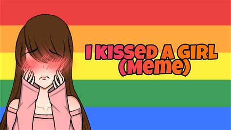 describe kissing a girl meme